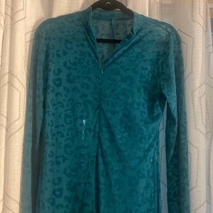 Women’s Green SHEER Jumpsuit, L